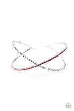 Load image into Gallery viewer, Paparazzi Bracelets Chicly Crisscrossed - Red
