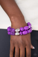 Load image into Gallery viewer, Paparazzi Bracelets Fruity Flavor - Purple
