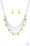 Load image into Gallery viewer, Paparazzi Necklaces Beach Flavor-yellow
