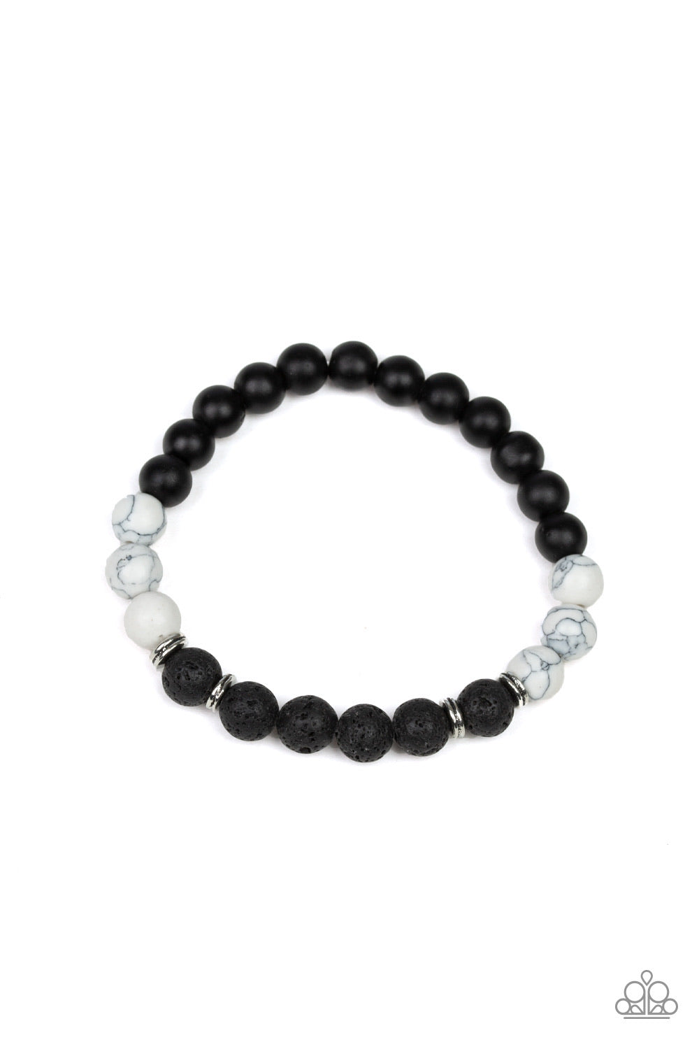 Paparazzi Bracelets Karma - White