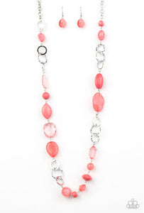 Paparazzi Necklaces Prismatic Paradise - Pink