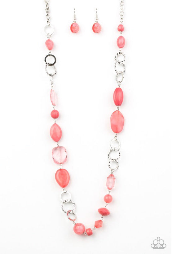 Paparazzi Necklaces Prismatic Paradise - Pink