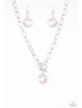 Load image into Gallery viewer, Paparazzi Necklaces Heartbeat Retreat Pink
