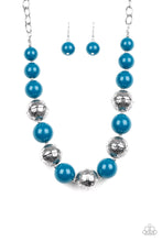 Load image into Gallery viewer, Paparazzi Necklaces Floral Fusion - Blue
