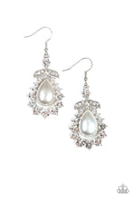 Load image into Gallery viewer, Paparazzi Earrings Award Winning Shimmer - White
