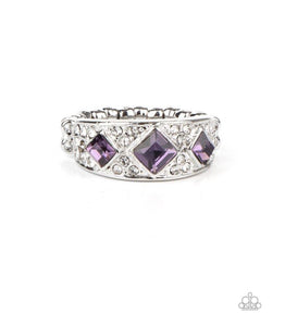 Paparazzi Ring ~ New Age Nouveau - Purple