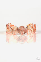 Load image into Gallery viewer, Paparazzi Bracelets Braided Brilliance - Copper
