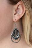 Load image into Gallery viewer, Paparazzi Earrings Famous Silver
