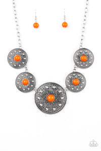Paparazzi Necklaces Hey, SOL Sister - Orange