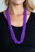 Load image into Gallery viewer, Paparazzi Necklaces Congo Colada - Purple
