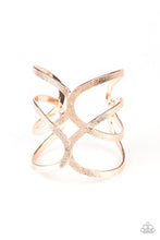 Load image into Gallery viewer, Paparazzi Bracelets Crossing The Finish Line - Rose Gold
