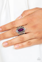 Load image into Gallery viewer, Paparazzi Rings Roamin Rogue - Purple
