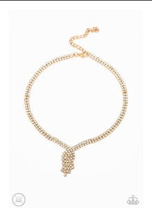 Paparazzi Necklaces Ante Up Gold