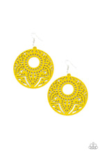 Load image into Gallery viewer, Paparazzi Earrings Mandala Mambo - Yellow
