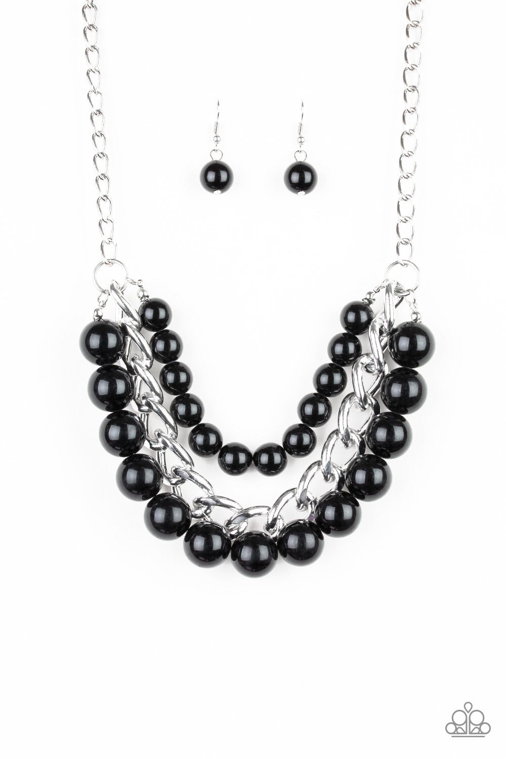 Paparazzi Necklaces Empire State Empress - Black