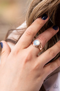 Paparazzi Ring It Just Goes To GLOW - Rose Gold