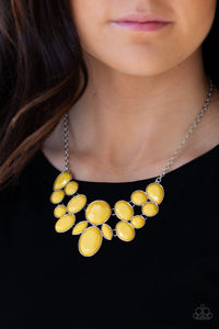 Paparazzi Necklaces Demi-Diva - Yellow