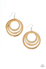 Load image into Gallery viewer, Paparazzi Earrings Tempting Texture - Gold
