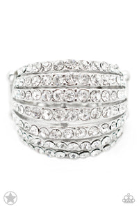 Paparazzi Rings Blinding Brilliance - White