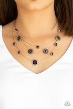 Load image into Gallery viewer, Paparazzi Necklaces Sheer Thing! purple
