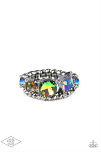 Paparazzi Rings Champion Couture-multi oil spill