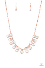Load image into Gallery viewer, Paparazzi Necklaces Top Dollar Twinkle - Copper
