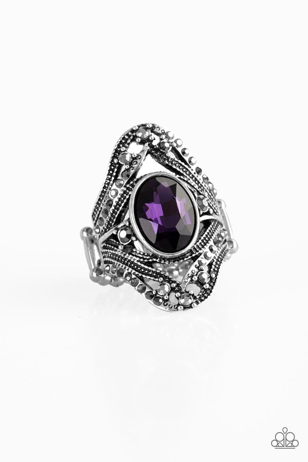 Paparazzi Rings Red Carpet Rebel - Purple