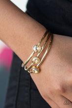 Load image into Gallery viewer, Paparazzi Bracelets Be All You Can BEDAZZLE - Gold
