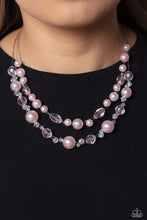 Load image into Gallery viewer, Parisian Pearls - Pink Necklace
