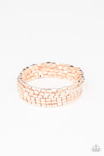 Load image into Gallery viewer, Paparazzi Bracelets Stunningly Stacked - Rose Gold
