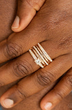 Load image into Gallery viewer, Paparazzi Rings The Dealmaker Rose gold
