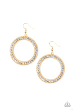 Load image into Gallery viewer, Paparazzi Earrings Haute Halo - Gold
