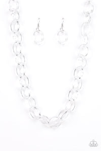 Paparazzi Necklaces Ice Queen White