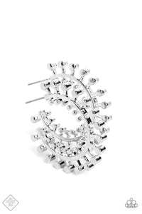 The Way You Make Me WHEEL - Silver Earrings March Fashion Fix 2023