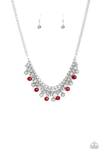 Paparazzi Necklaces Party Spree - Red