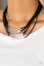 Load image into Gallery viewer, Paparazzi Necklaces Walk The WALKABOUT - Black
