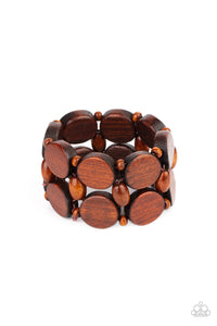 Paparazzi Bracelets Beach Bravado - Brown