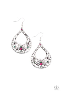 Paparazzi Earrings Vine Shine - Multi