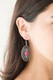 Load image into Gallery viewer, Paparazzi Earrings Really Whimsy pink
