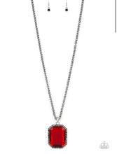 Load image into Gallery viewer, Paparazzi Necklaces Let Your Heir Down Red
