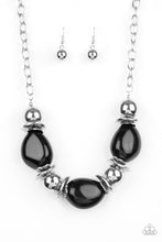 Load image into Gallery viewer, Paparazzi Necklaces Vivid Vibes - Black 
