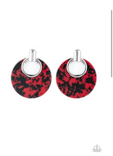 Load image into Gallery viewer, Paparazzi Earrings Metro Zoo Red
