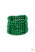 Load image into Gallery viewer, Paparazzi Bracelets Tanning in Tanzania - Green
