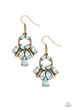 Load image into Gallery viewer, Paparazzi Earrings Glowing Allure - Brass
