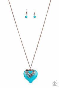 Paparazzi Necklaces Southern Heart Cooper