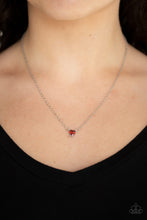 Load image into Gallery viewer, Paparazzi Necklaces Heartbeat Bling - Red
