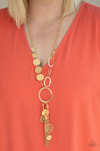 Paparazzi Necklaces Trinket Trend - Gold