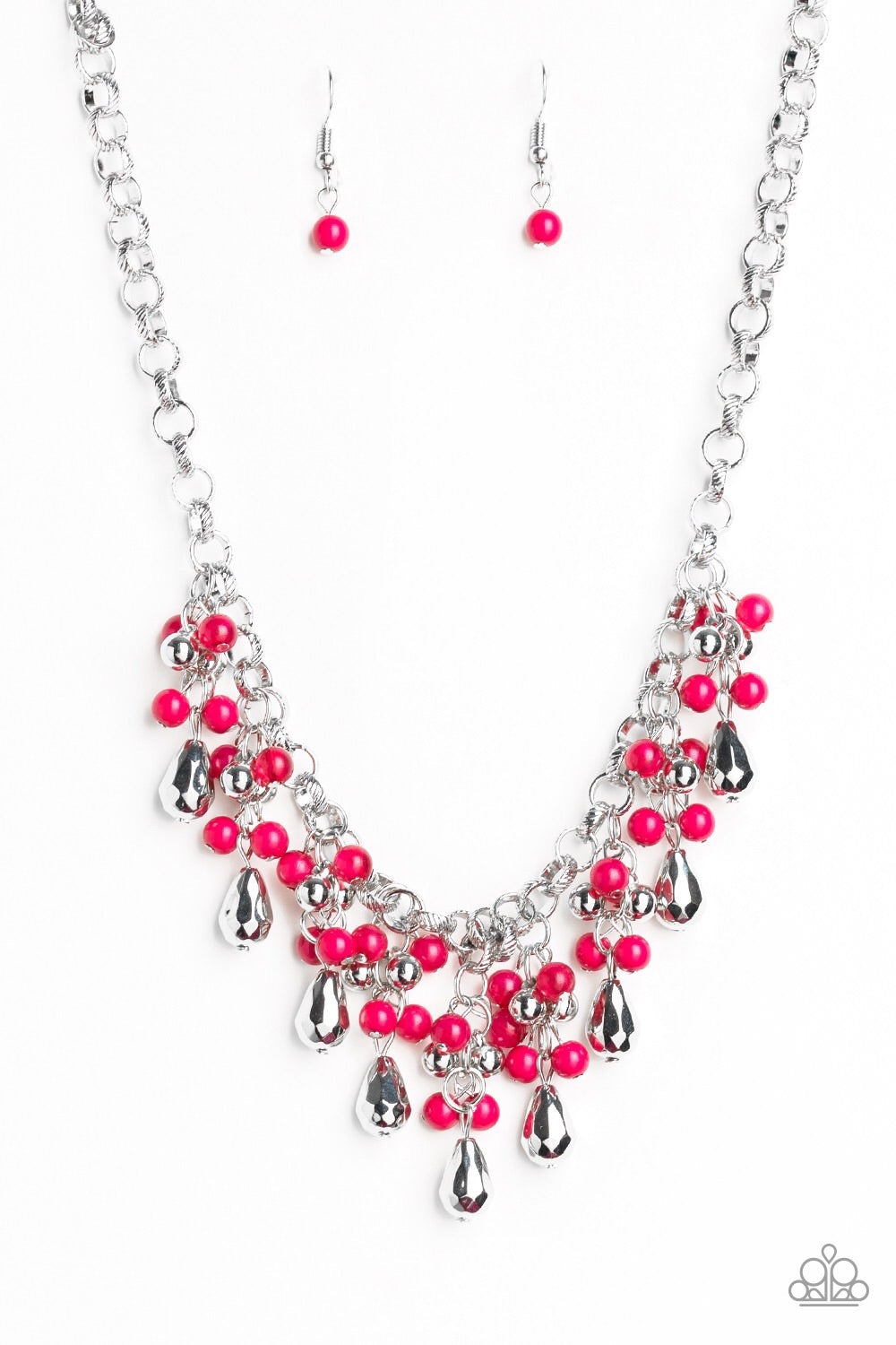 Paparazzi Necklace Travelling Trendsetter - Pink