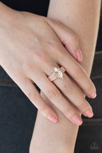 Paparazzi Rings- Icy Iridescence - Copper