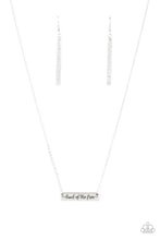 Load image into Gallery viewer, Paparazzi Necklaces Land Of The Free - Silver
